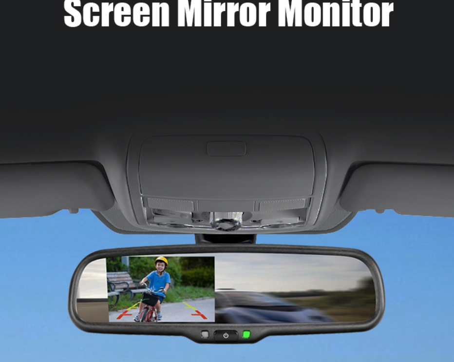 ZHD-M045 4.3” Rear-View Mirror Monitor