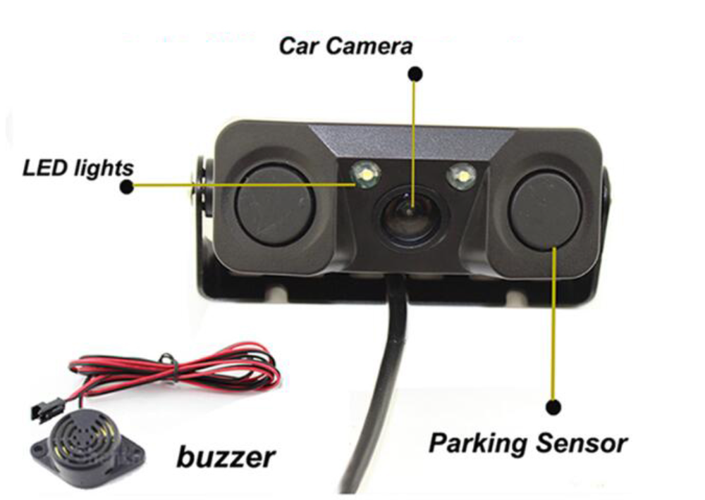 ZHD-PS028 Camera + Dual-Sensor Parking System