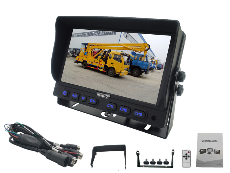 Rugged camera and vehicle monitor system