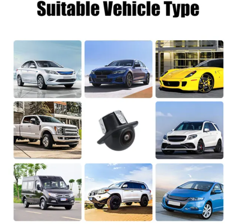 Vehicle application examples for the CAM-078 universal backup camera