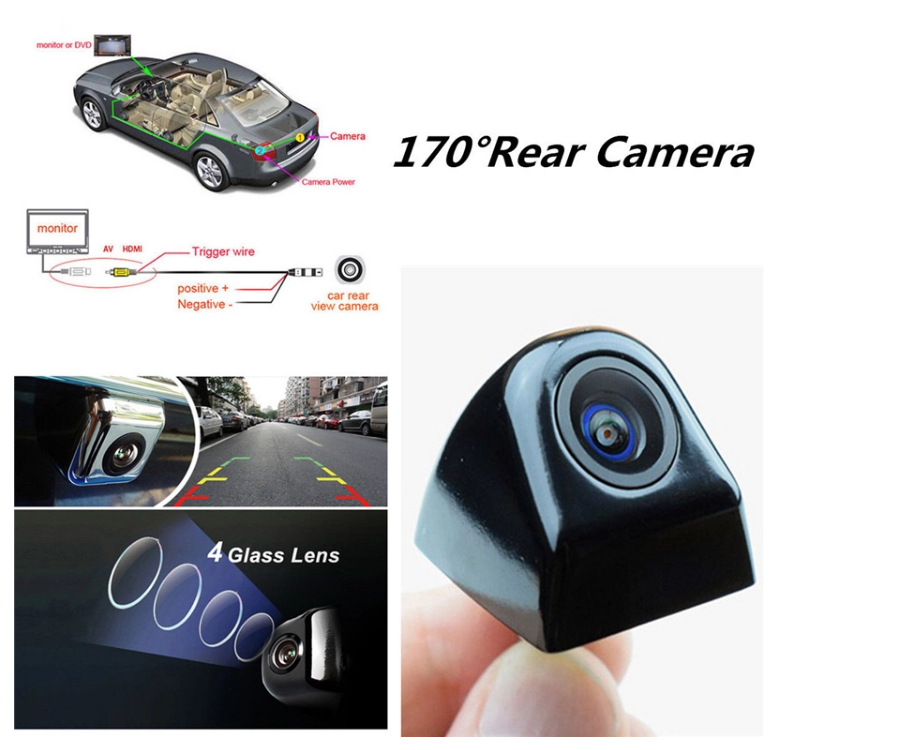 CAM-D05 rear camera application and viewing examples