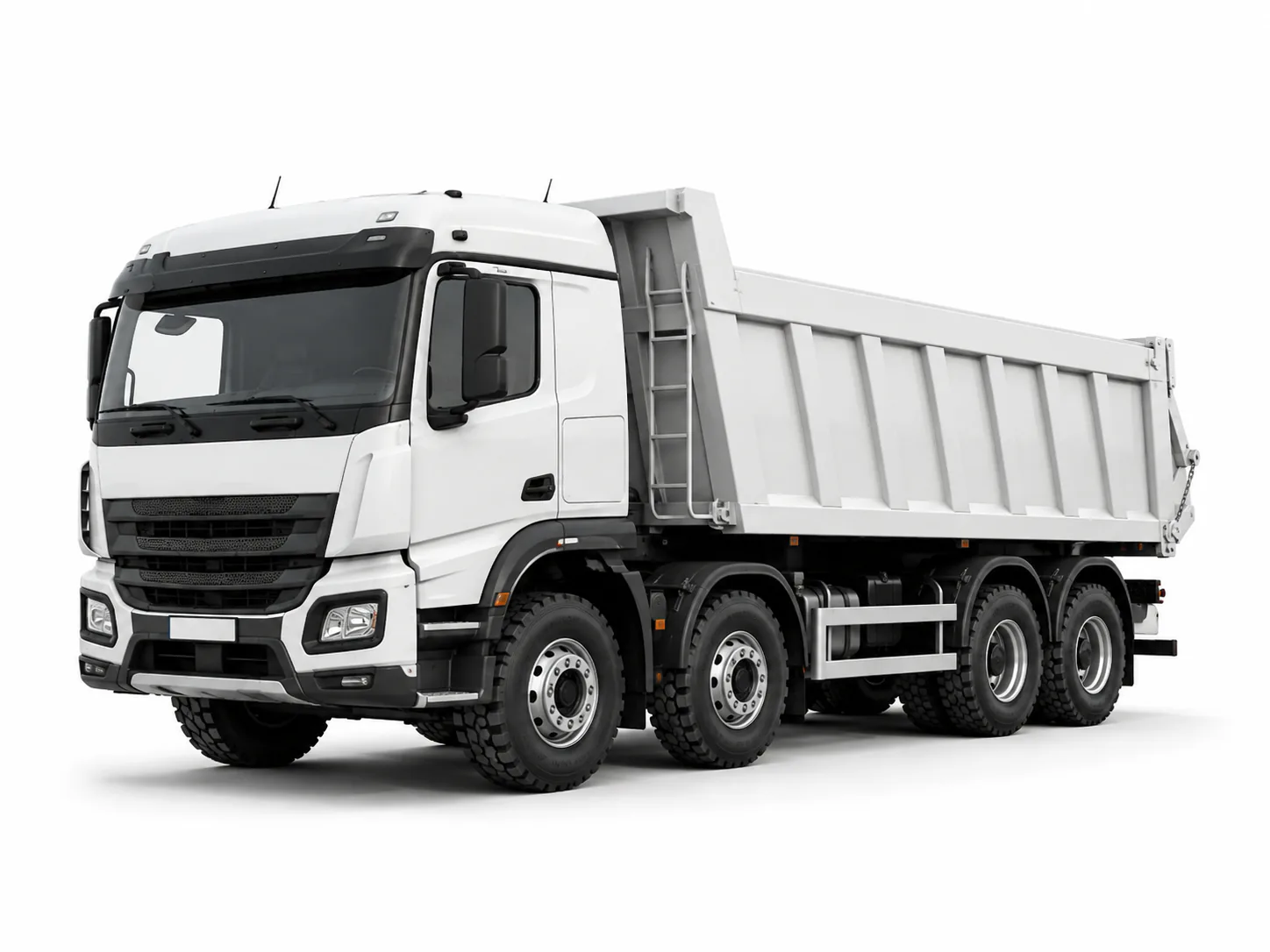 Dump truck safety camera monitoring application