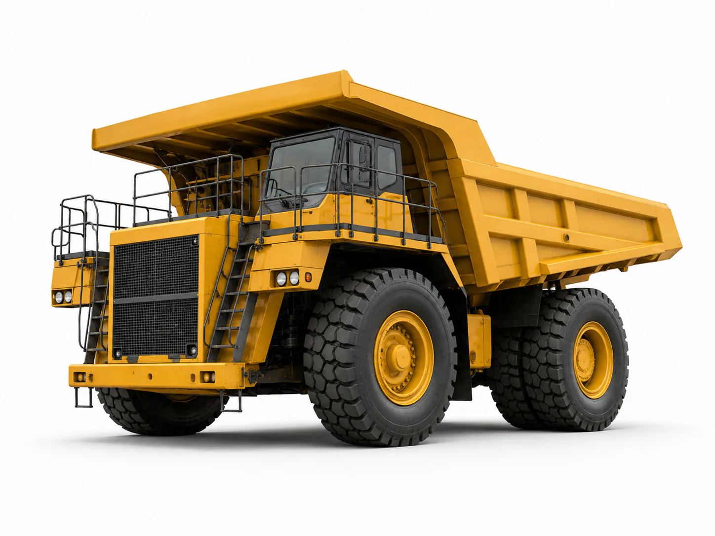 Mining haul truck safety camera system application