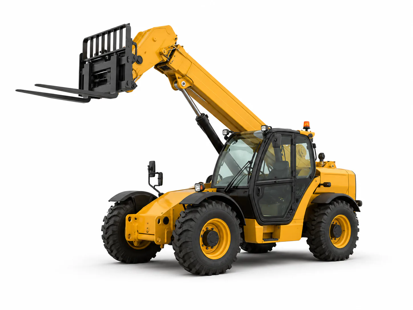 Telehandler camera monitoring system application